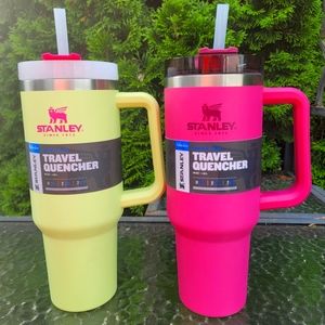 Stanley 40oz HTF Citron Mix & Azalea bundle